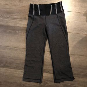 Lululemon cropped flare leggings